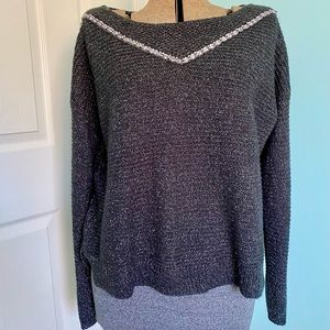 A.N.A. Gray Pullover Swearer Sz XL. EUC